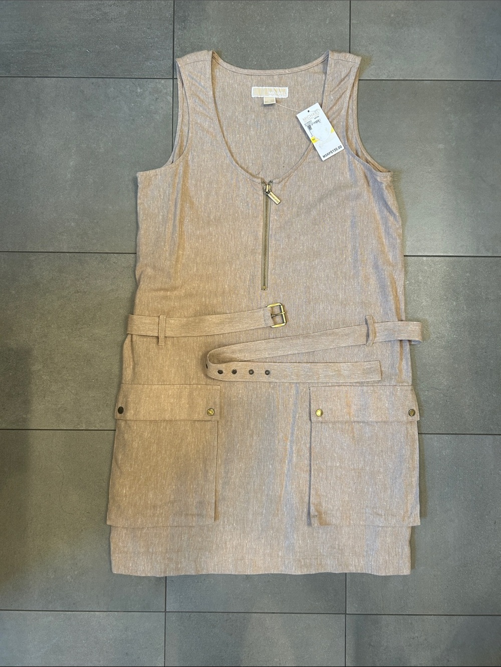Michael Michael Kors Linen/ Rayon Dress